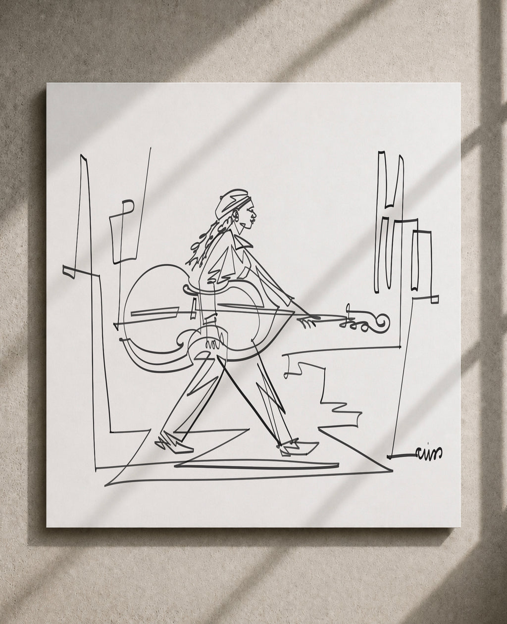 Crossing with a Cello