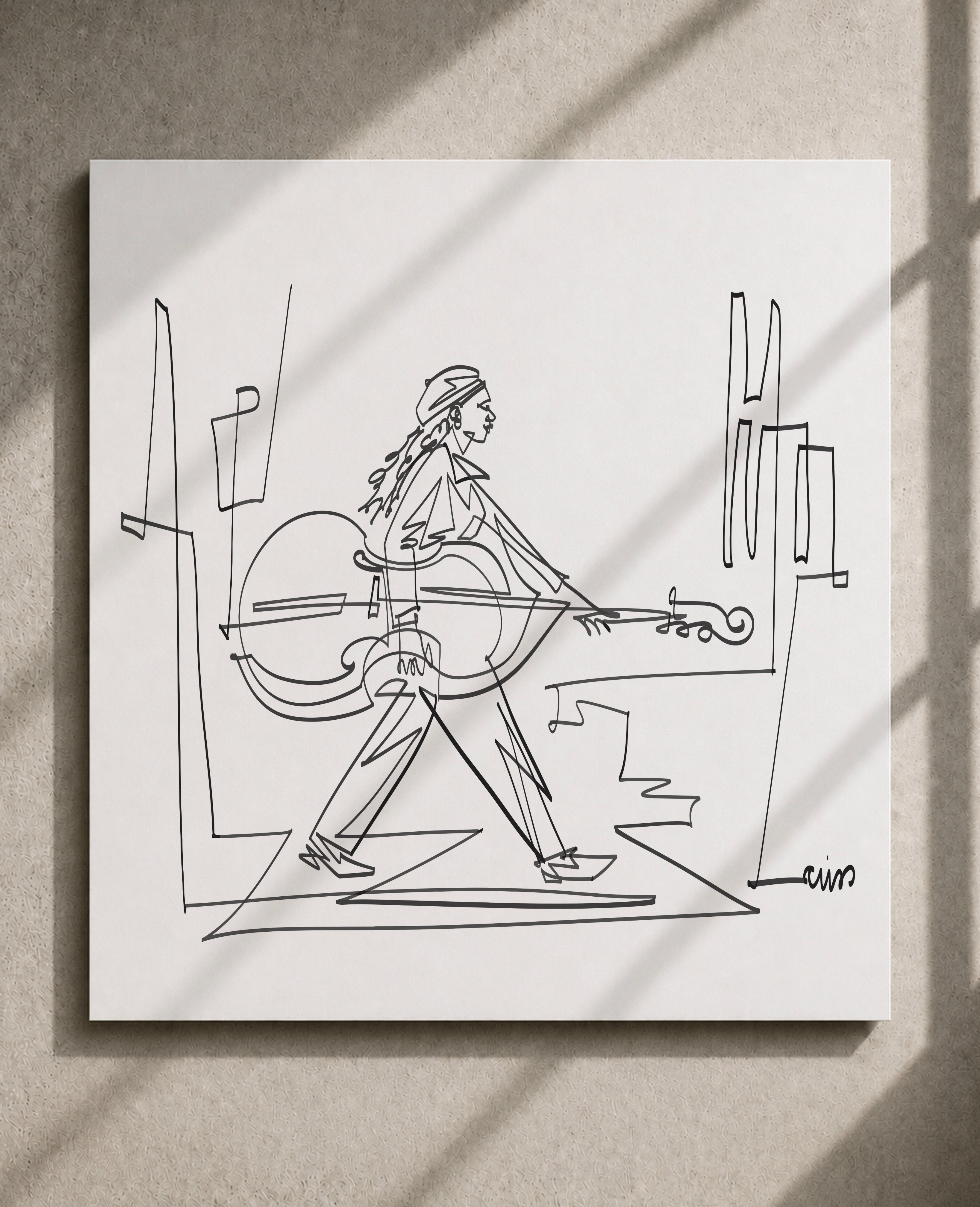 Crossing with a Cello